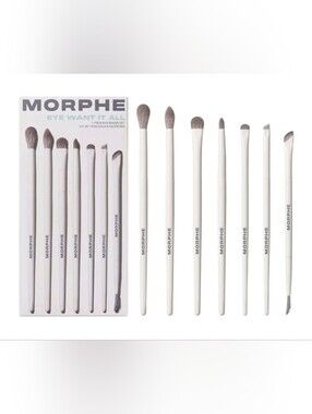 Morphe Eye Want It All 7-piece Eye Brush Set,  NEW IN BOX
